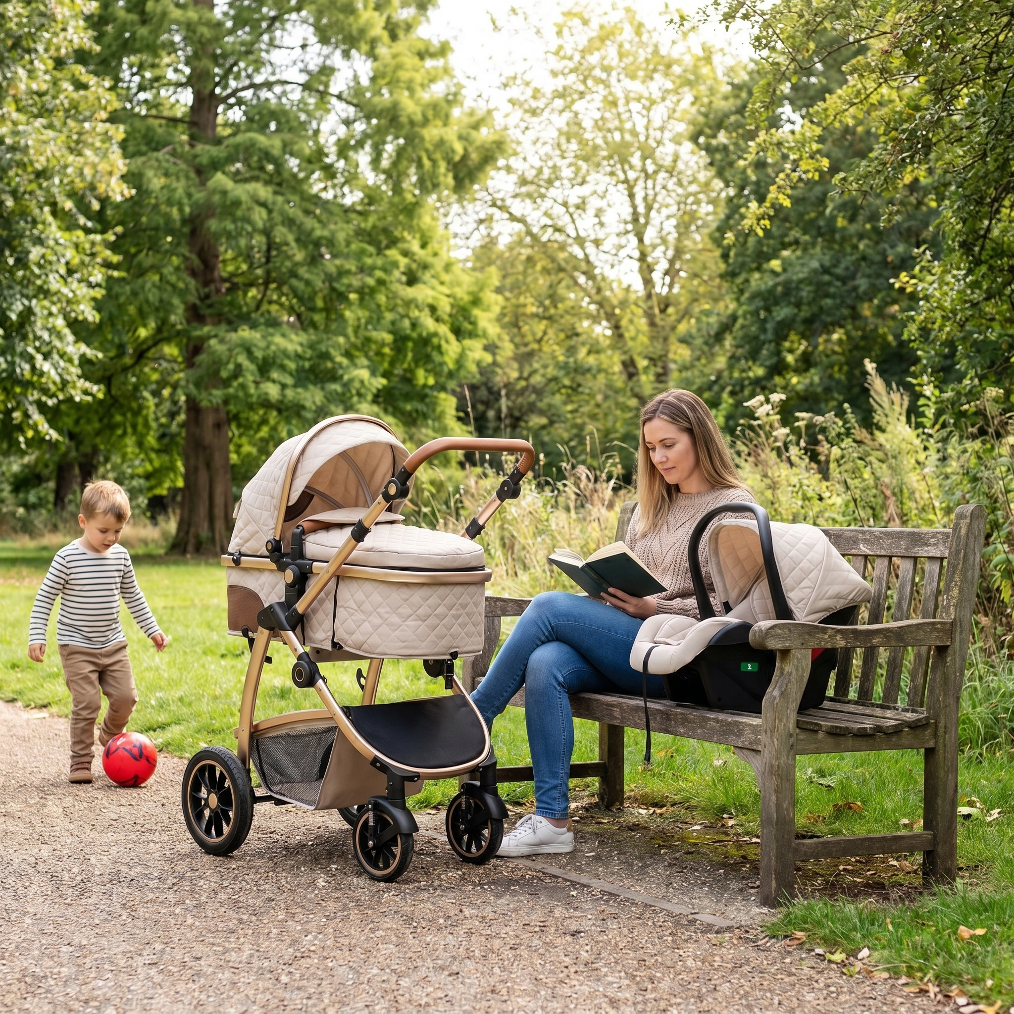 Nursaya 3-in-1 Pushchair