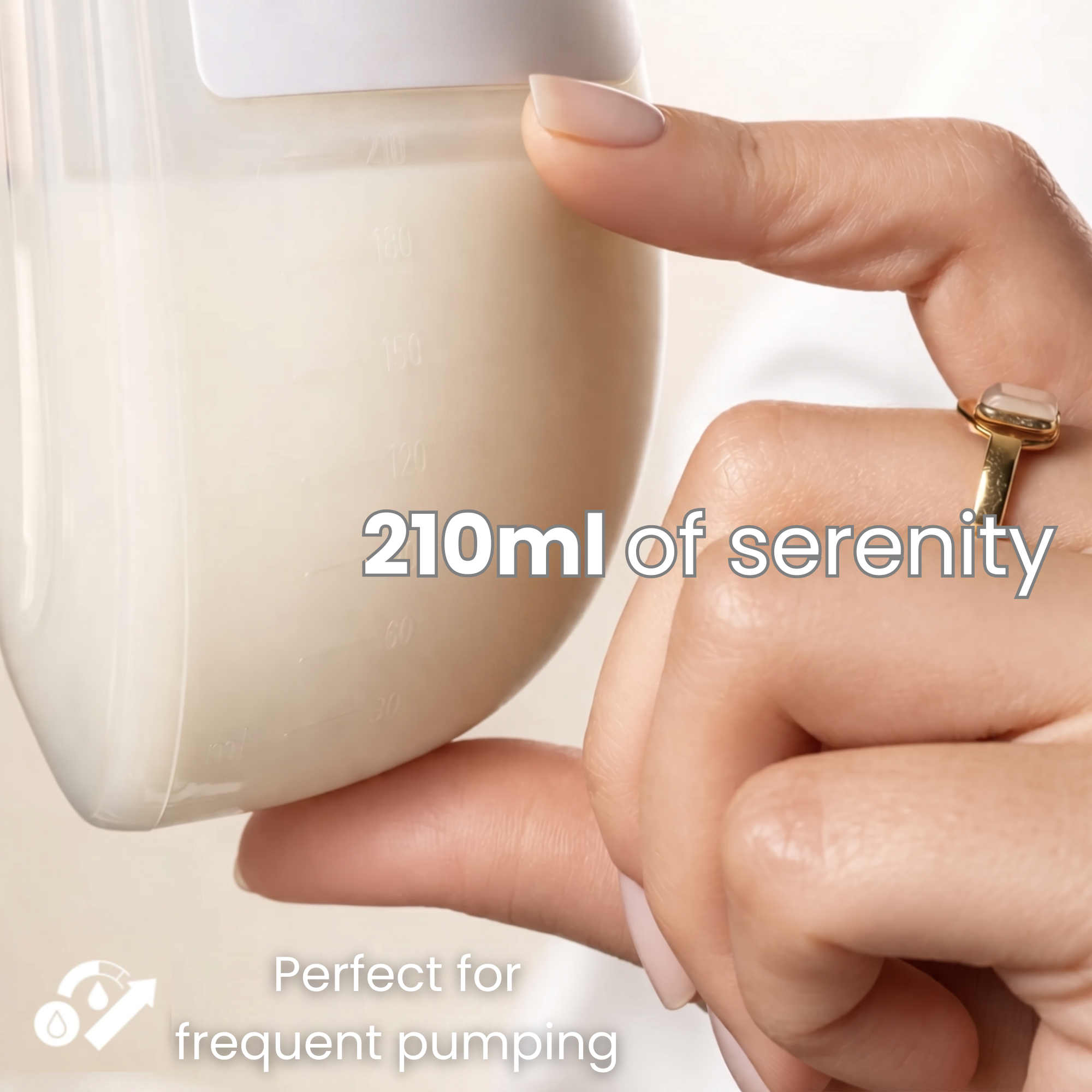 Nursaya Pro Electric Breast Pump - Maximum Output in Minimal Time, Silent & Powerful