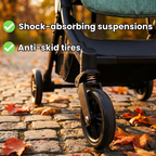 Nursaya Lightweight Travel Pushchair - Fits Cabin Luggage
