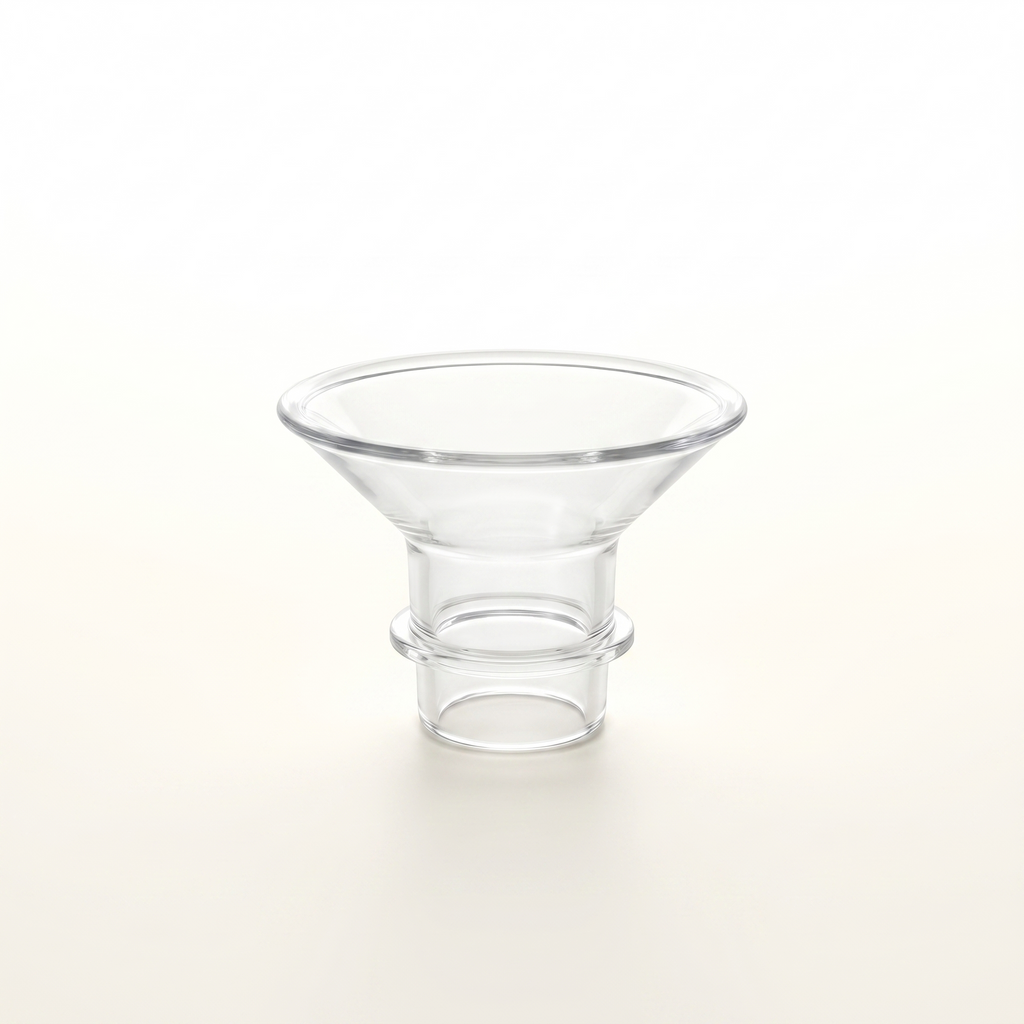 Nursaya Breast Pump Flanges - Medical-Grade Silicone, Custom Sizing for Maximum Comfort